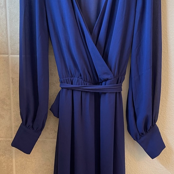 Fashion Nova Chiffon Jumpsuit - Picture 5 of 8